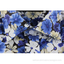 Pure Cotton Hong Kong Style Men's Floral Shirt